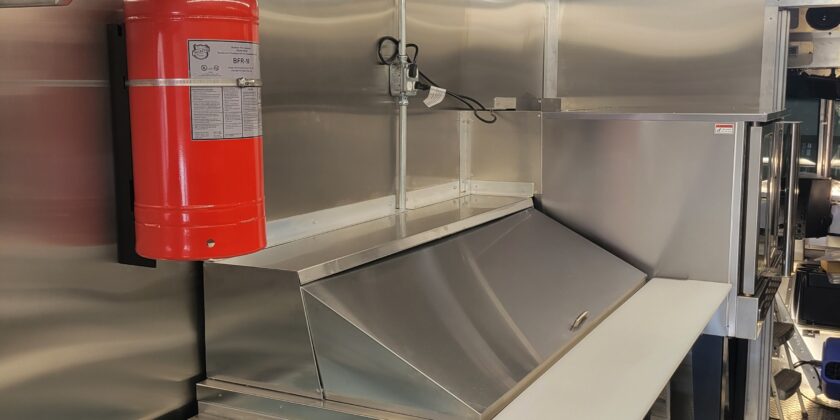 Fire Suppression System New Food Truck