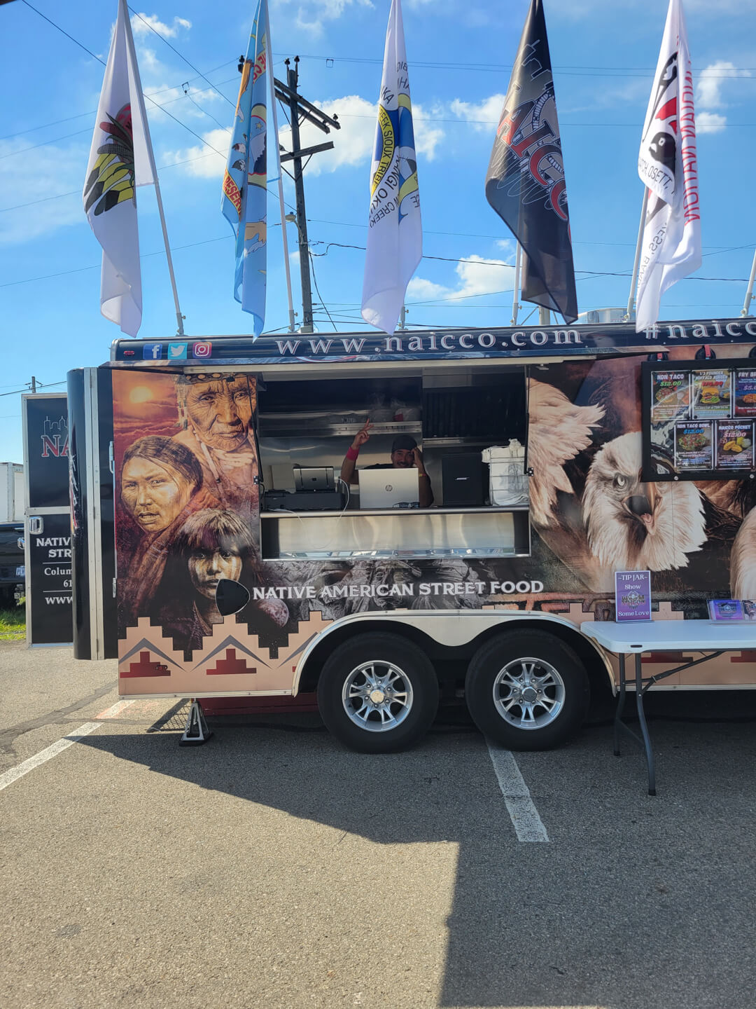 Native American Street Food (NAICCO) food truck by Titan Trucks Manufacturing