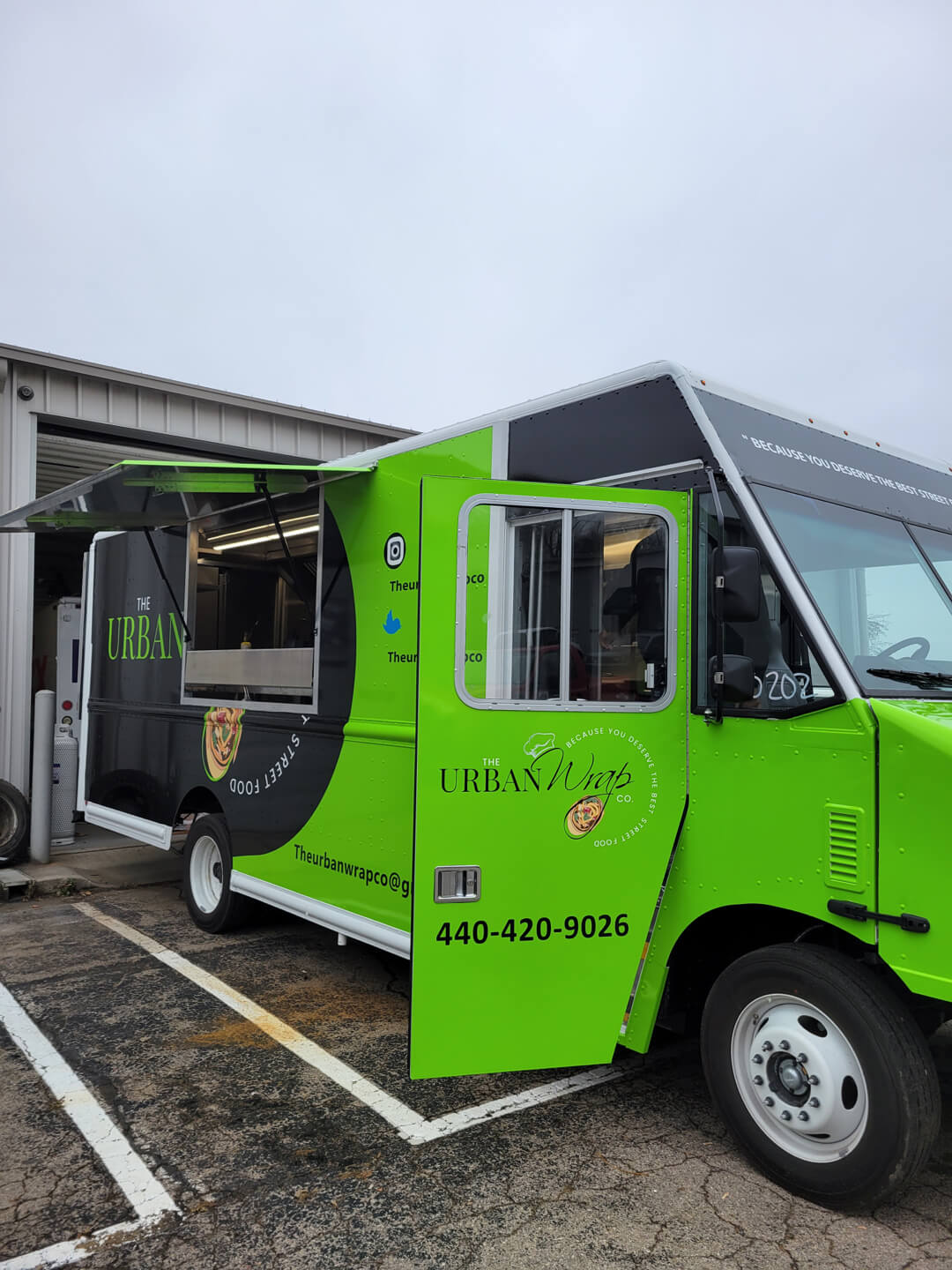 The Urban Wrap co. truck wrap
