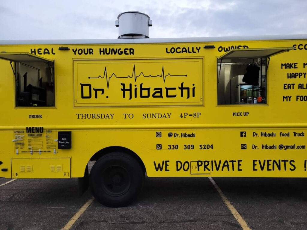 Dr. Hibachi mobile kitchen manufacturer