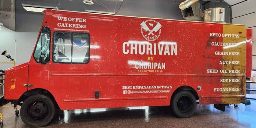Chorivan Food Truck Built by Titan Trucks Mfg.