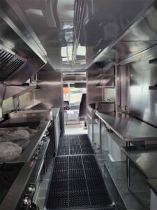 Inside New Food Truck Build by Titan Food Truck Builders