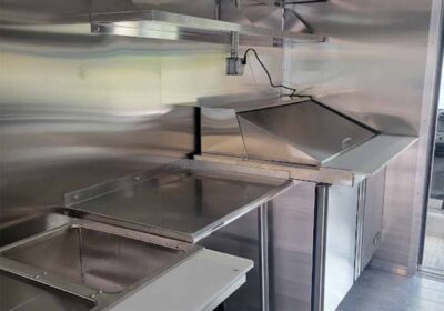 Stainless Steel Interior Food Truck