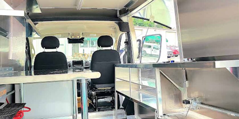 Ice Cream Van Buildout by Titan Trucks Mfg.