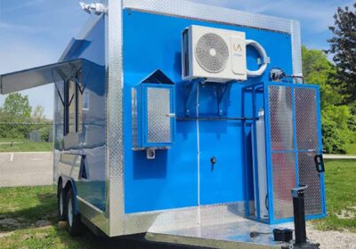 New Trailer with AC Unit