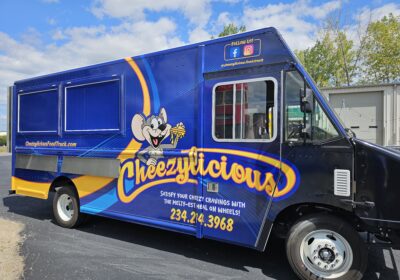 Branded Grilled Cheese Food Truck with Wrap