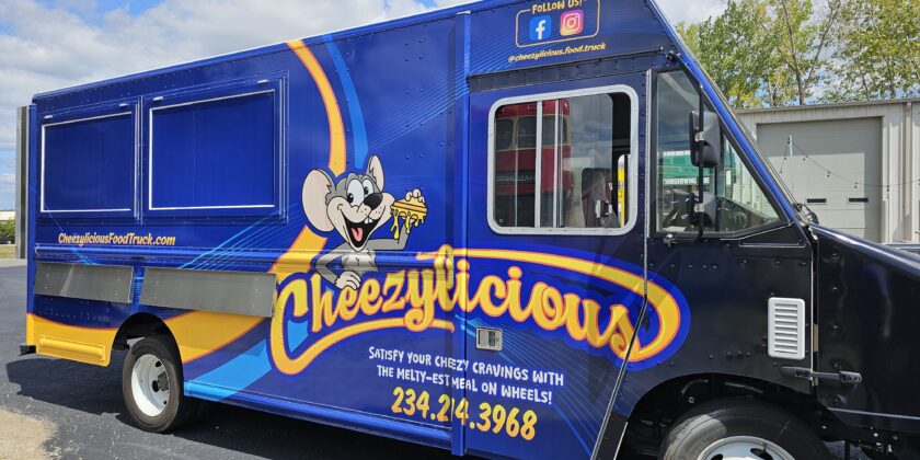 Branded Grilled Cheese Food Truck with Wrap