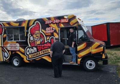 Loaded Fries Food Truck with Custom Graphics