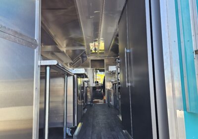 Commercial Food Truck with Stainless Kitchen Build