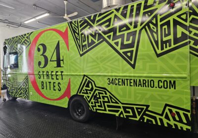 34 Street Bites Custom Food Truck Wrap Design
