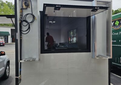 New Food Trailer with Rear Service Window